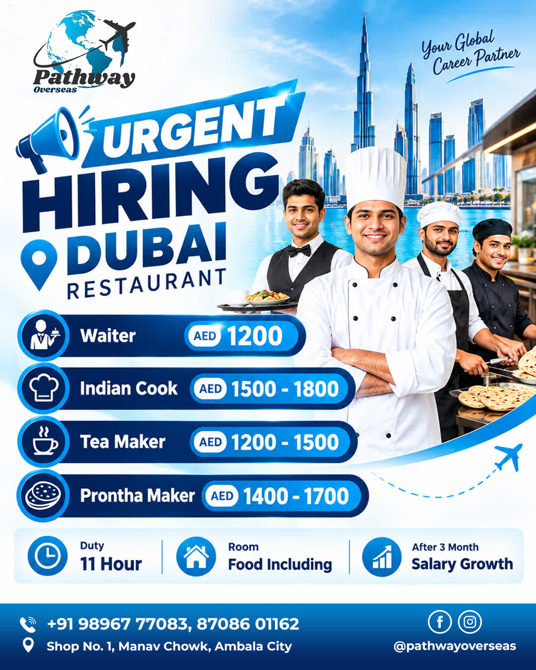 Dubai Restaurant Job